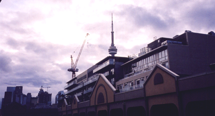 View from our hotel room